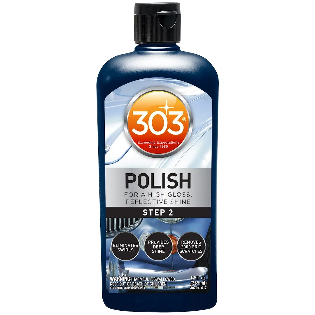 30704 – 303 PRODUCTS Polishing Compound, Use To Remove 2000 Grit Scratches/ Swirls/ Moderate Paint Defects And Provid...